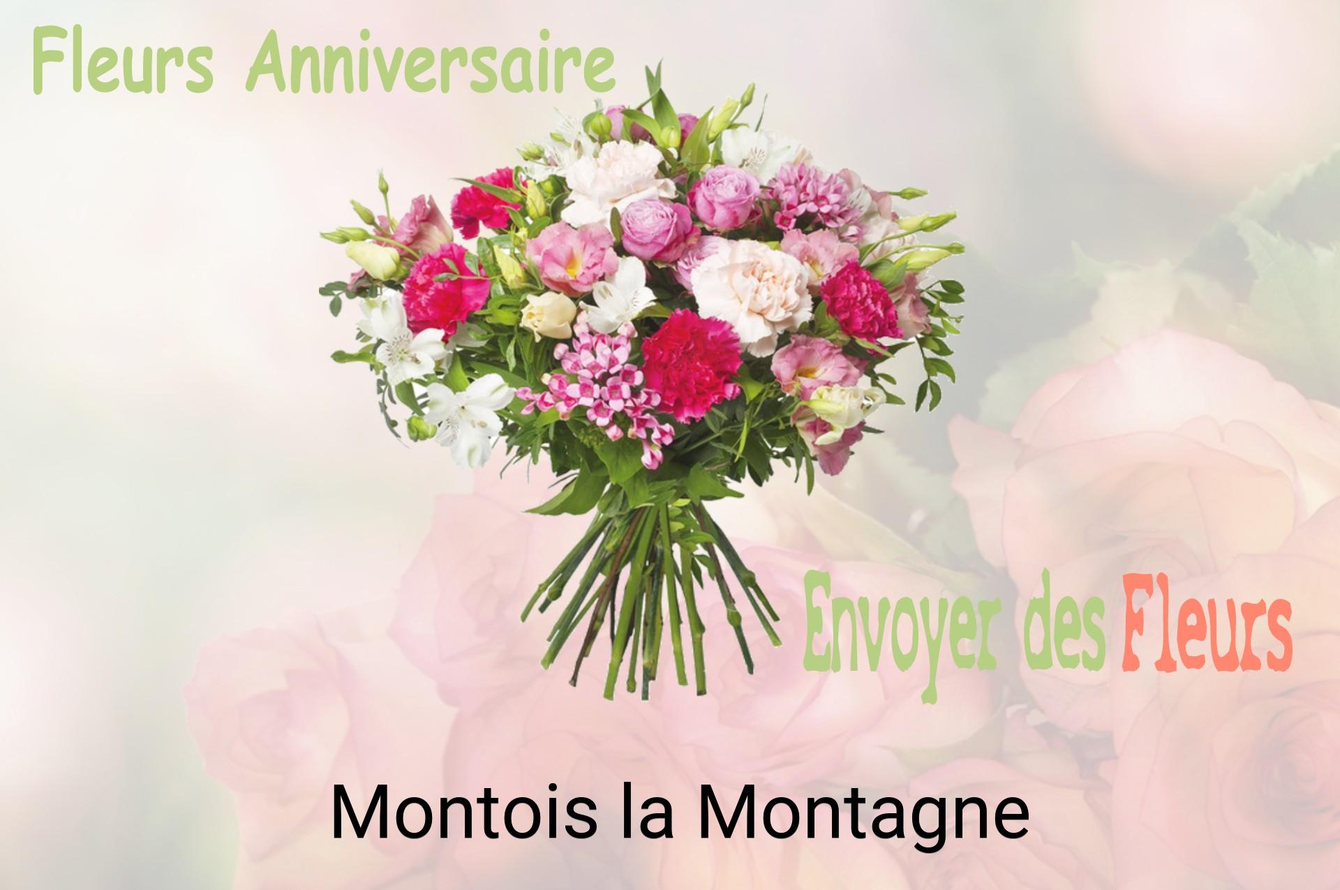 Bouquet de fleurs d’anniversaire livré à Montois-la-Montagne