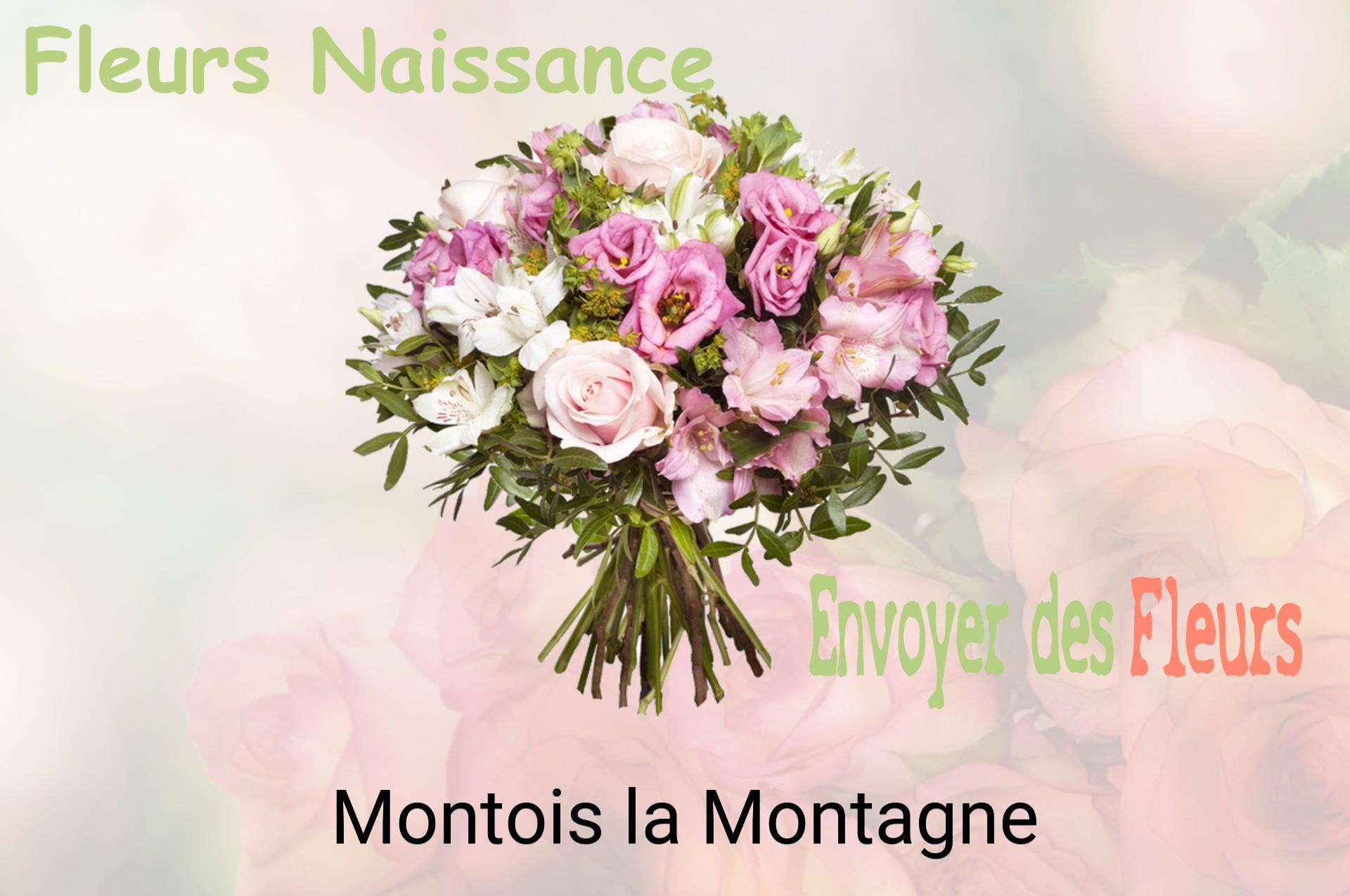 Bouquet de fleurs de naissance livré à Montois-la-Montagne